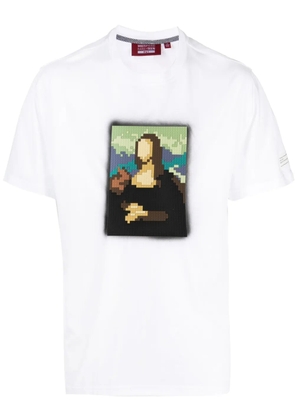 Mostly Heard Rarely Seen 8-Bit The Most Famous Lady cotton T-shirt - White
