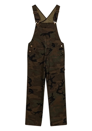 Supreme x Louis Vuitton camouflage-print overalls - Green