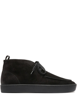 Officine Creative lace-up suede trainers - Nero