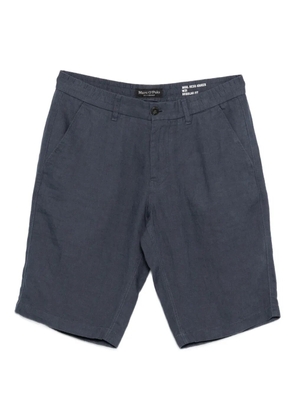 Marc O'Polo linen shorts - Blue