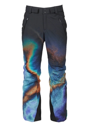Aztech Mountain logo-print ski trousers - Blue