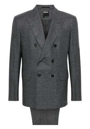 Zegna mélange suit - Grey