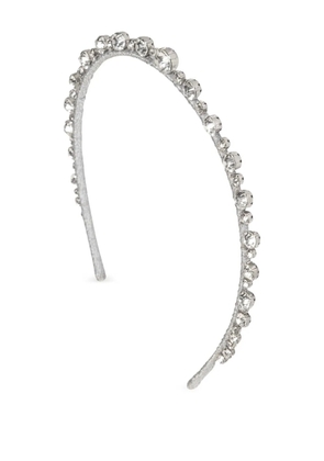 Jennifer Behr crystal camille headband - Silver