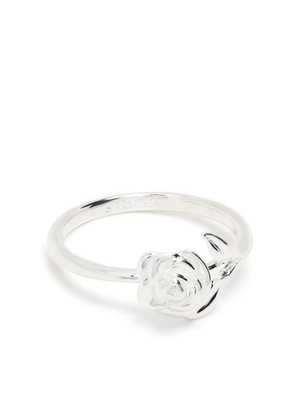 Stolen Girlfriends Club Stem Rose sterling-silver ring