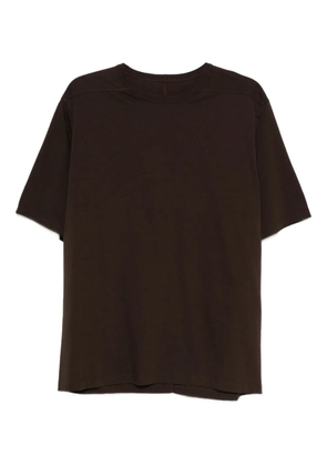 Rick Owens short-sleeved organic-cotton T-shirt - Brown