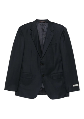 Canali notched-lapel single-breasted suit - Black