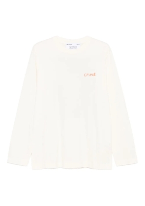 Études Studio long-sleeve portrait-print T-shirt - Neutrals