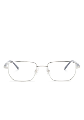 Montblanc rectangle-frame glasses - Silver