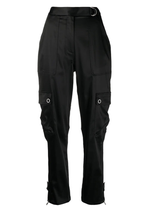 Simkhai high-rise cargo-pocket trousers - Black
