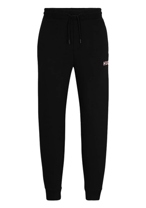 HUGO drawstring track pants - Black