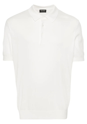 Zegna cotton polo shirt - White