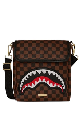 Sprayground Sawtooth Sharks crossbody bag - Brown