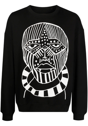 Haculla Face print sweatshirt - Black