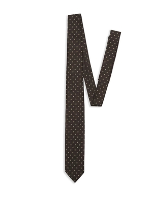 DSQUARED2 silk tie - Brown