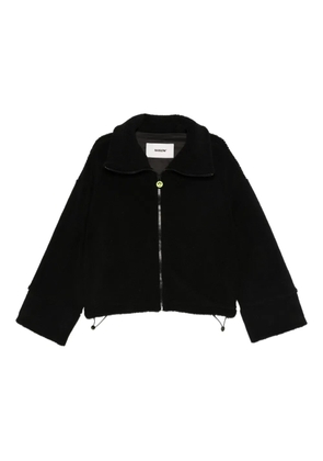 BARROW logo-detail high-neck jacket - Black