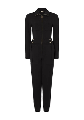 Temperley London Napoleon knit jumpsuit - Black