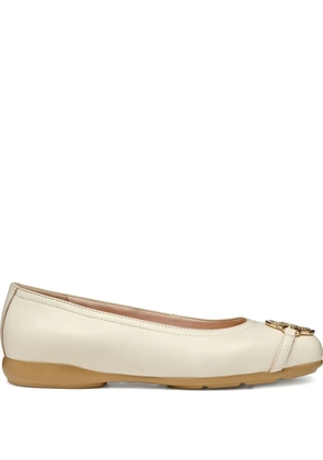Geox Annytah buckle-detail ballet flats - Neutrals