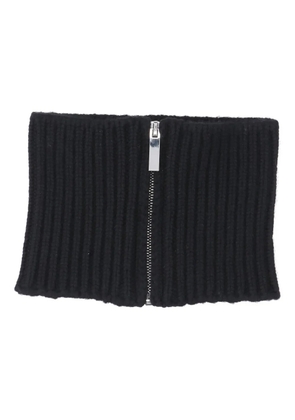 SA SU PHI ribbed cashmere collar - Black