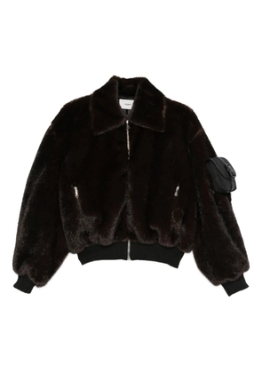 Coperni faux-fur jacket - Brown