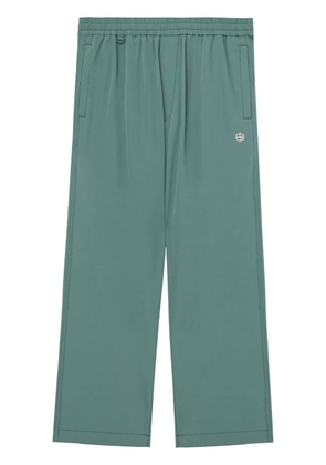 CHOCOOLATE logo-appliqué track pants - Green