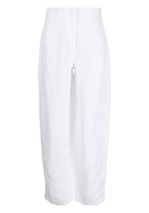Emporio Armani wide-leg trousers - White