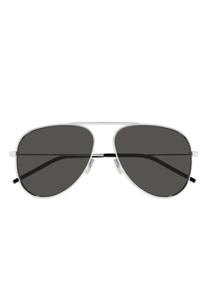 Saint Laurent Eyewear pilot-frame sunglasses - Silver