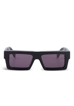 Off-White Eyewear rectangular logo sunglasses - Black