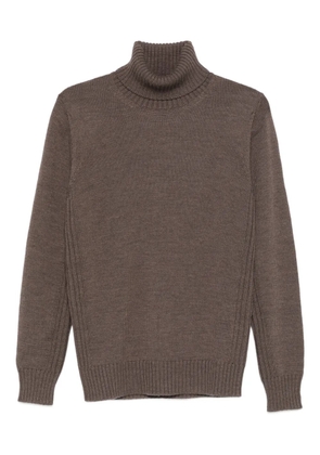 Kangra roll-neck knitwear - Brown