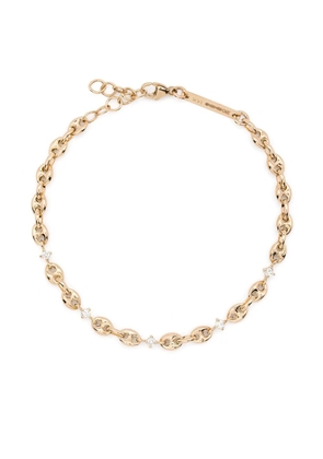 Zoë Chicco 14kt yellow gold Mariner diamond bracelet