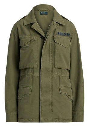 Polo Ralph Lauren logo-patch jacket - Green