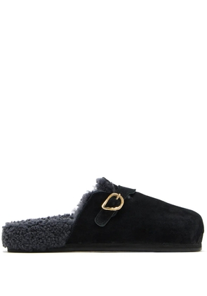 Ancient Greek Sandals Vasilitsa slippers - Black