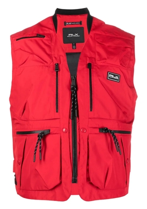 RLX Ralph Lauren Brendan multi-pocket cargo vest - Red