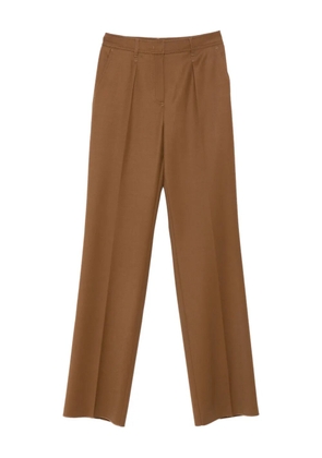 Max Mara pleat-detail trousers - Brown