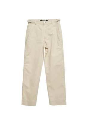 Jacquemus Pre-Owned straight-leg trousers - Neutrals