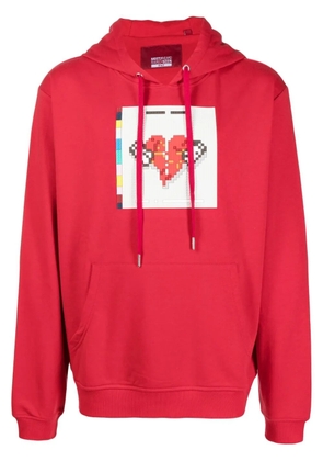 Mostly Heard Rarely Seen 8-Bit No More Heartbreaks long-sleeve hoodie - Red