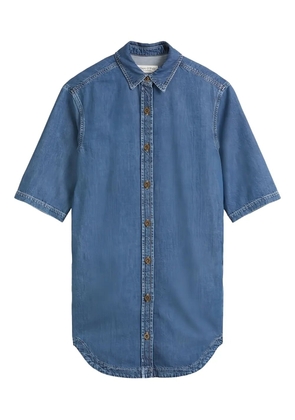 Marc O'Polo button-up denim shirt dress - Blue
