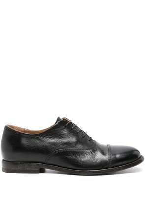 Moma panelled leather Oxford shoes - Black
