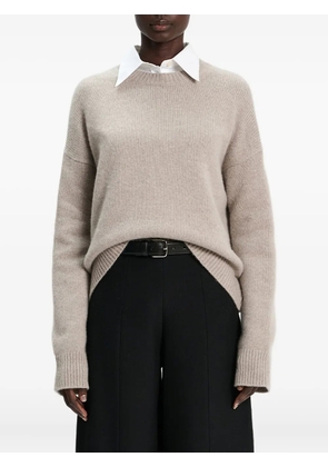 arch4 round-neck cashmere sweater - Neutrals