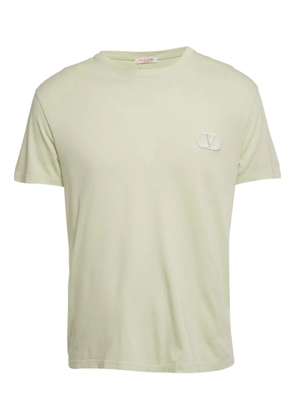 Valentino Garavani Pre-Owned logo-appliqué T-shirt - Green