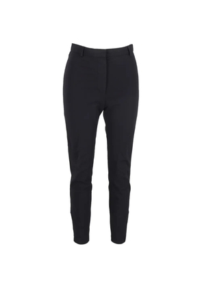 Burberry Pre-Owned slim-fit high-rise trousers - Black