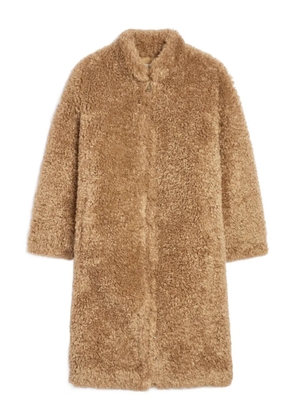 Apparis Jude bouclette coat - Neutrals