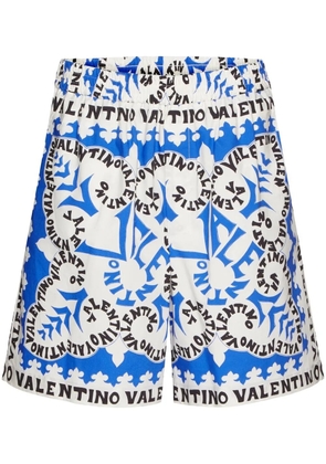 Valentino Garavani elasticated waist shorts - Blue