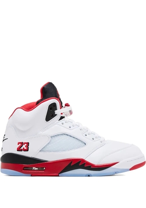 Jordan Air Jordan 5 'Fire Red/Black' sneakers - White