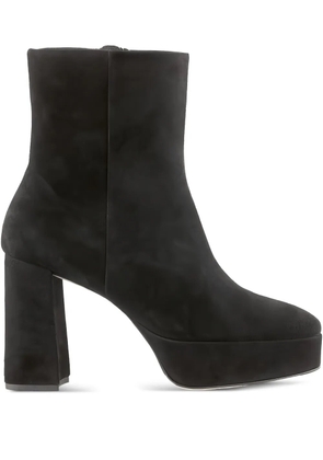 Hogl Nora platform block-heel ankle boots - Black