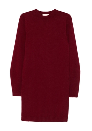 I BLUES Pelota crew-neck mini dress - Red