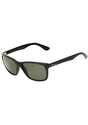 Ray-Ban RB4181 rectangle-frame sunglasses - Black