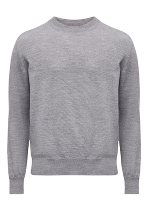 MM6 Maison Margiela crew-neck knitted sweater - Grey