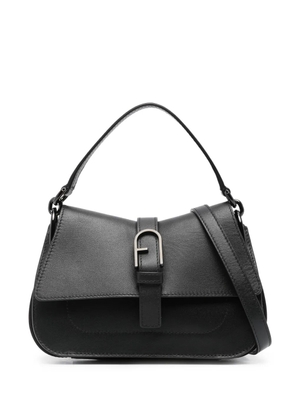 Furla mini Flow leather shoulder bag - Black