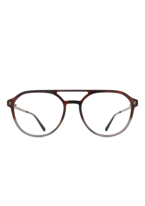 Mykita jasmin round-frame glasses - Brown