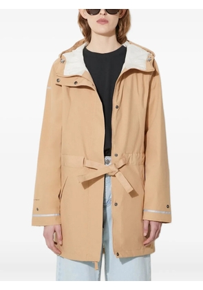Columbia hooded belted jacket - Neutrals